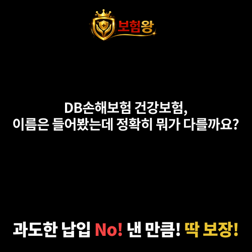 DB손해보험 건강보험