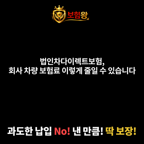 법인차다이렉트보험