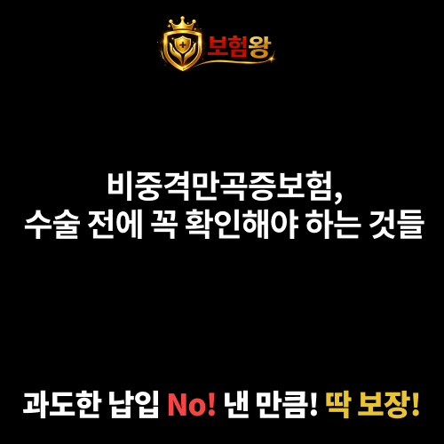 비중격만곡증보험