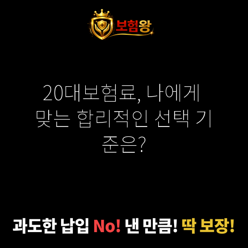 20대보험료
