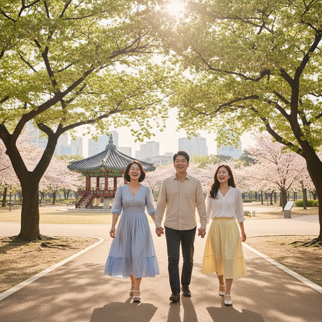 심혈관보험으로 마음 편히 일상을 보내는 행복한 가족