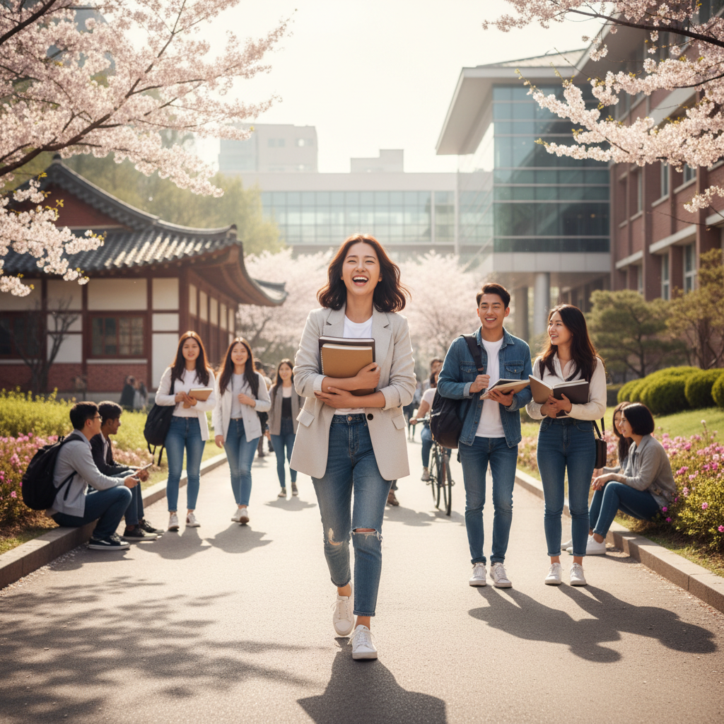 해외유학보험 덕분에 안심하고 유학 생활을 즐기는 한국인 유학생