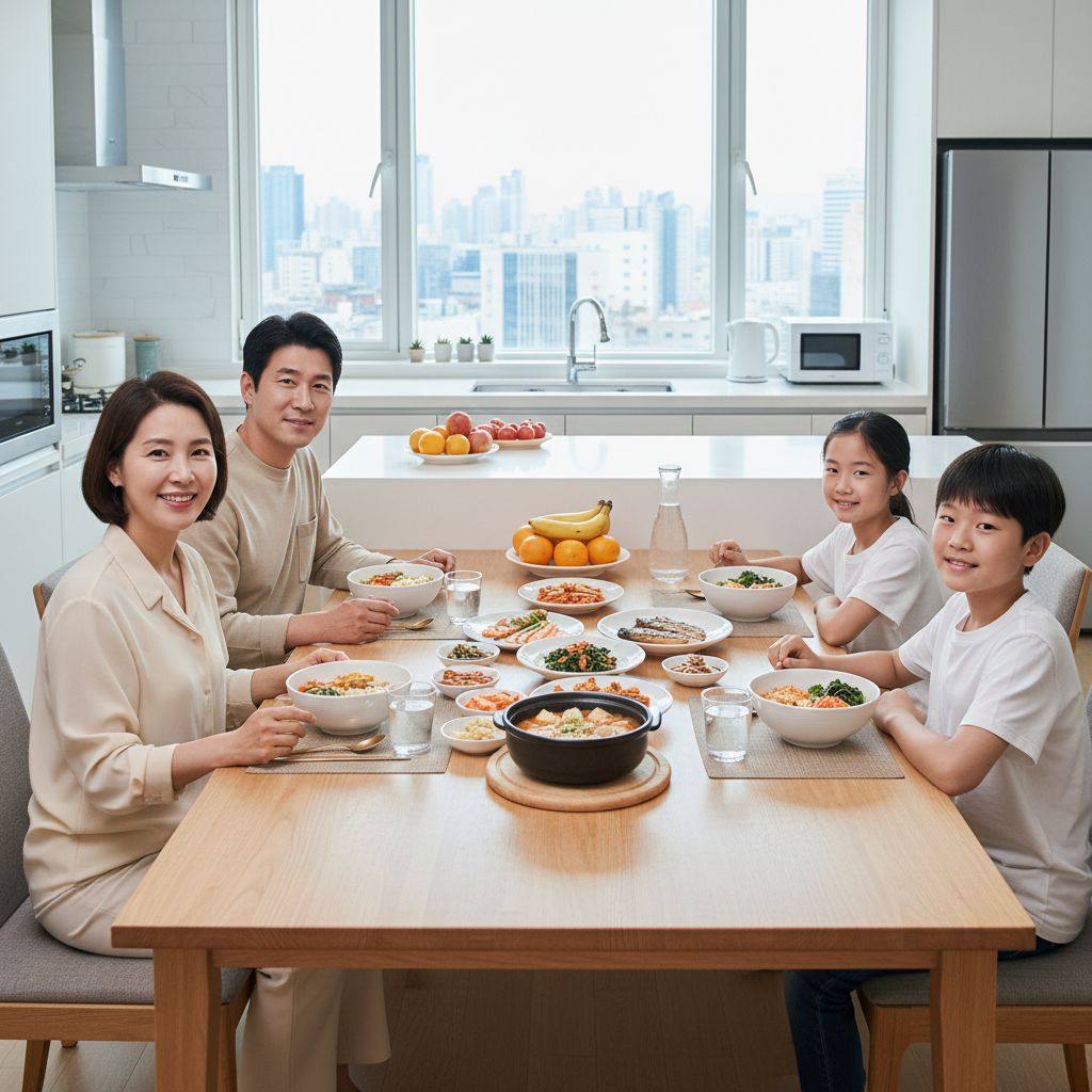 건강하게 일상을 즐기는 여성의 모습