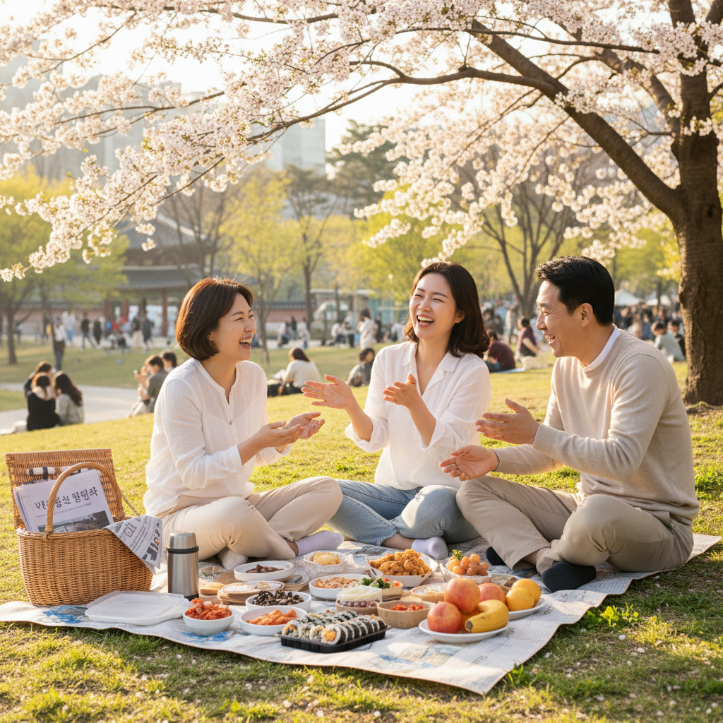 최적화된 보험가입내역으로 안심하며 행복한 시간을 보내는 가족