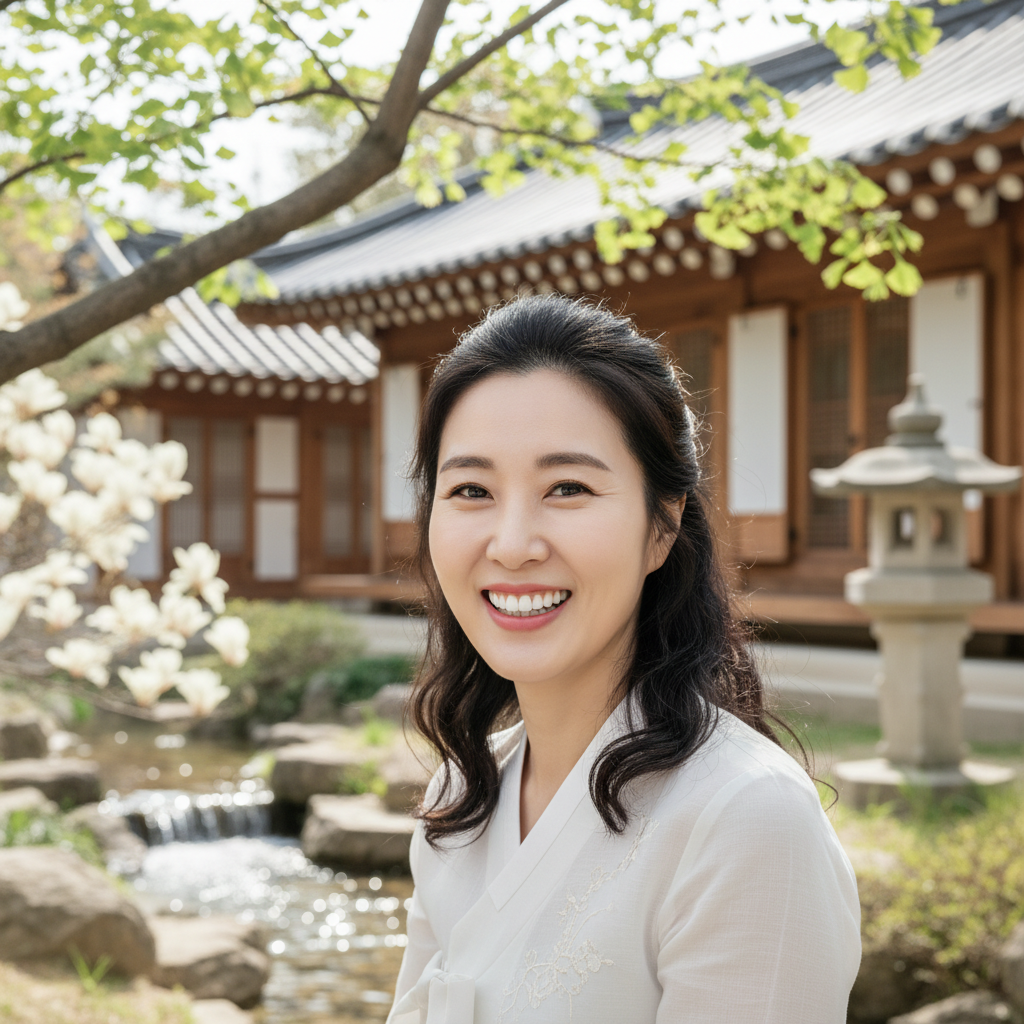 건강한 치아로 활짝 웃는 40대 여성 건강한 치아로 활짝 웃는 40대 여성