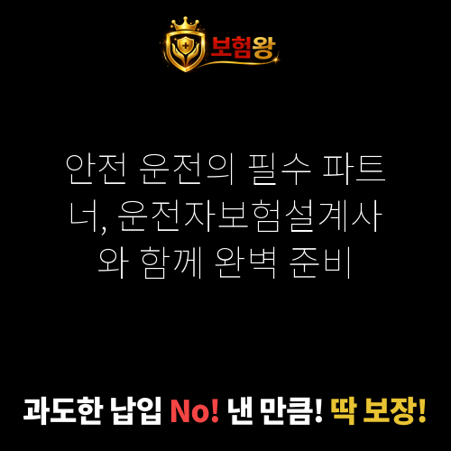 운전자보험설계사