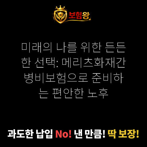 메리츠화재간병비보험
