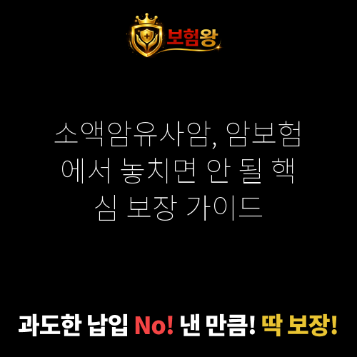 소액암유사암