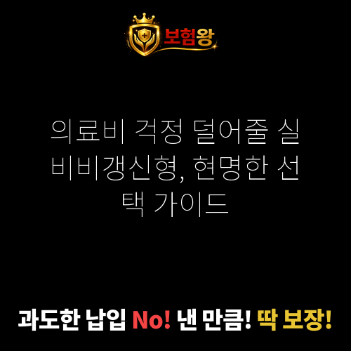 실비비갱신형