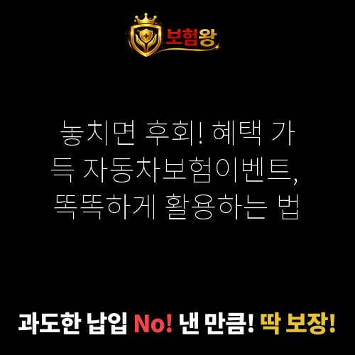 자동차보험이벤트