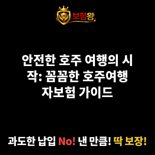 호주여행자보험