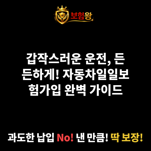 자동차일일보험가입