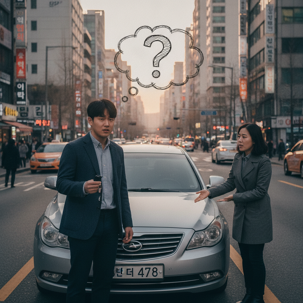친구 차 운전 걱정하는 사람과 1일차보험 친구 차 운전 걱정하는 사람과 1일차보험