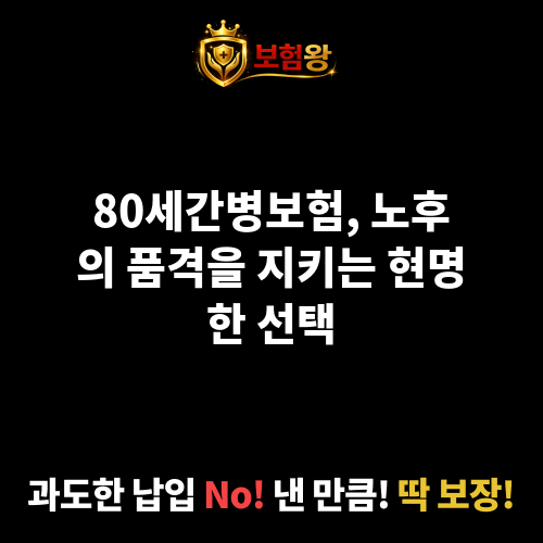 80세간병보험