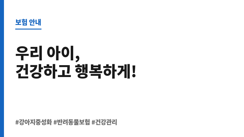 강아지중성화비용 보조 이미지