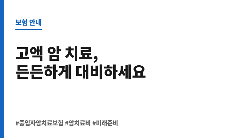 중입자암치료보험 보조 이미지