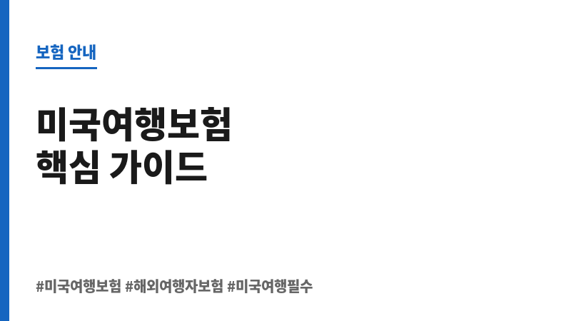 미국여행보험 보조 이미지 미국여행보험 보조 이미지