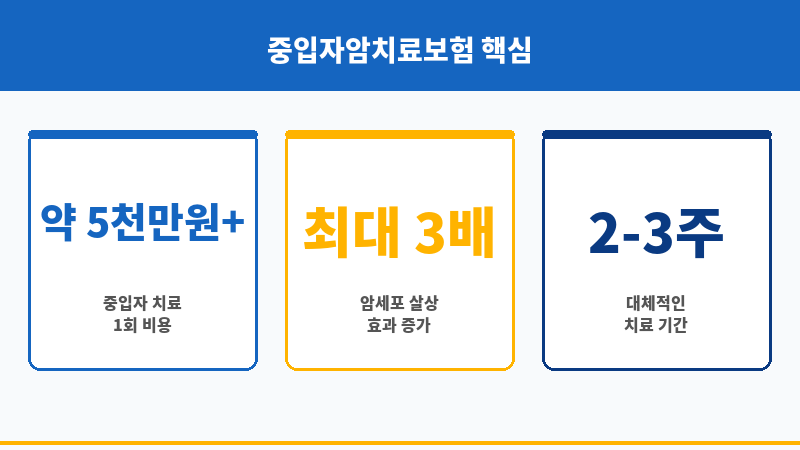 중입자암치료보험 보조 이미지