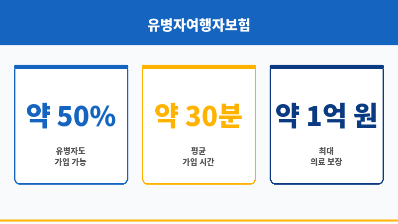 유병자여행자보험 보조 이미지
