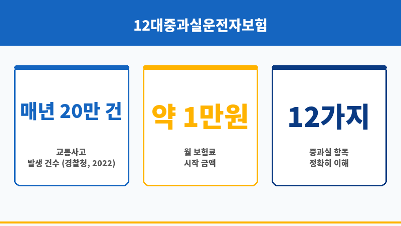 12대중과실운전자보험 보조 이미지