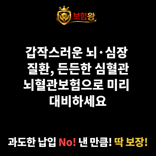 심혈관뇌혈관보험