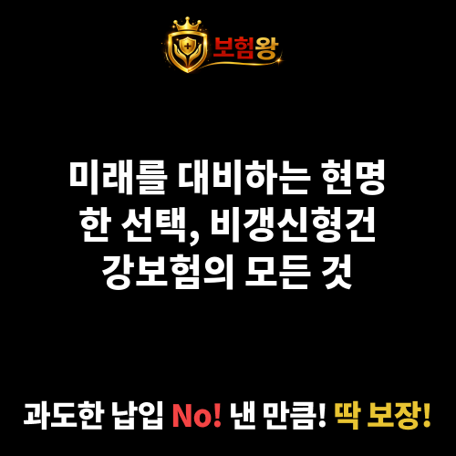 비갱신형건강보험