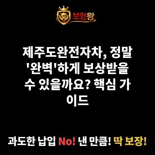 제주도완전자차