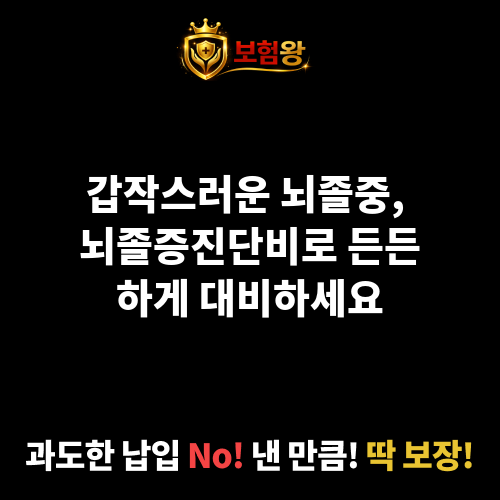 뇌졸증진단비