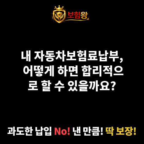 자동차보험료납부