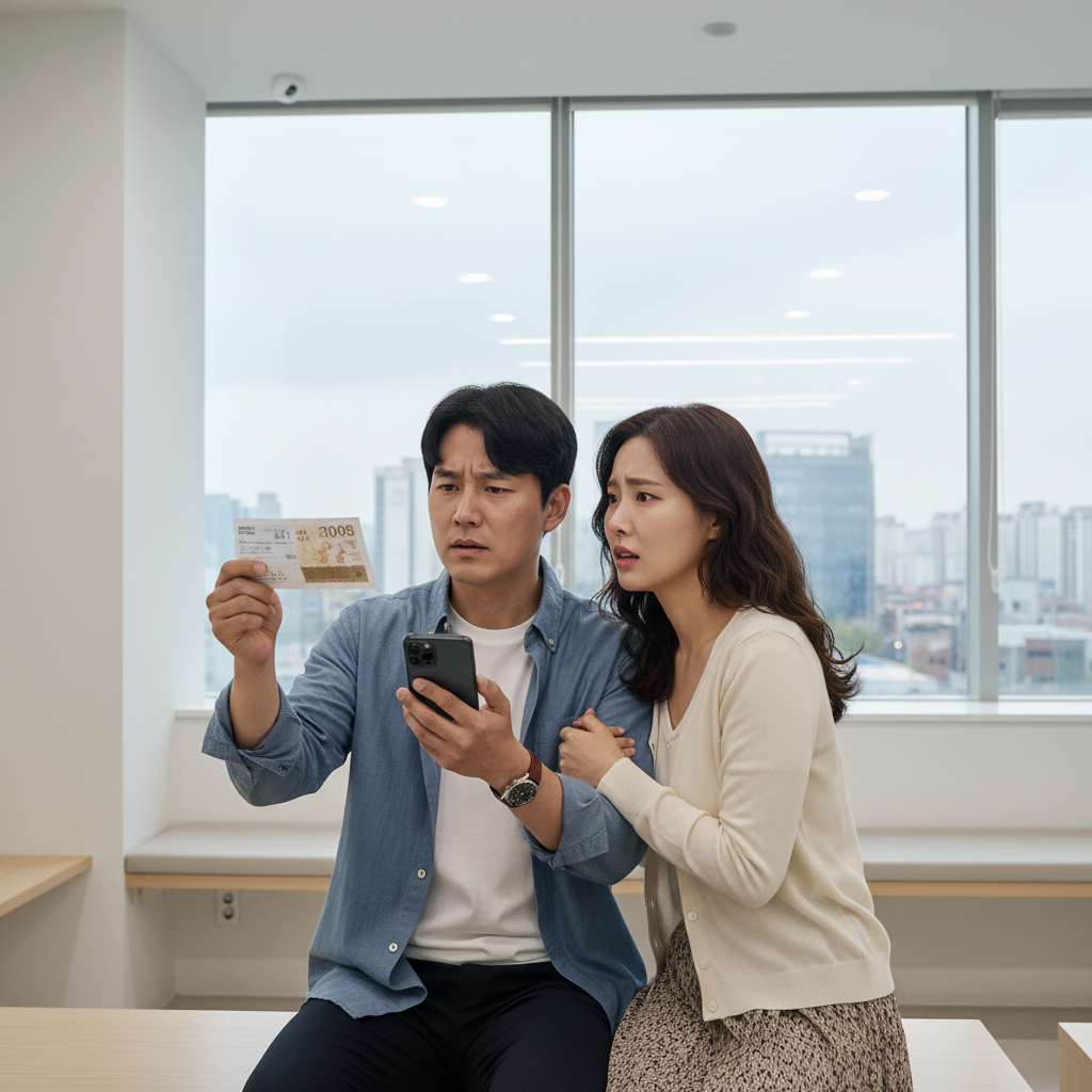 뉴질랜드여행자보험 없이 의료비 걱정하는 부부