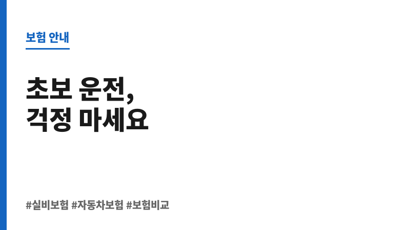 첫차자동차보험 보조 이미지