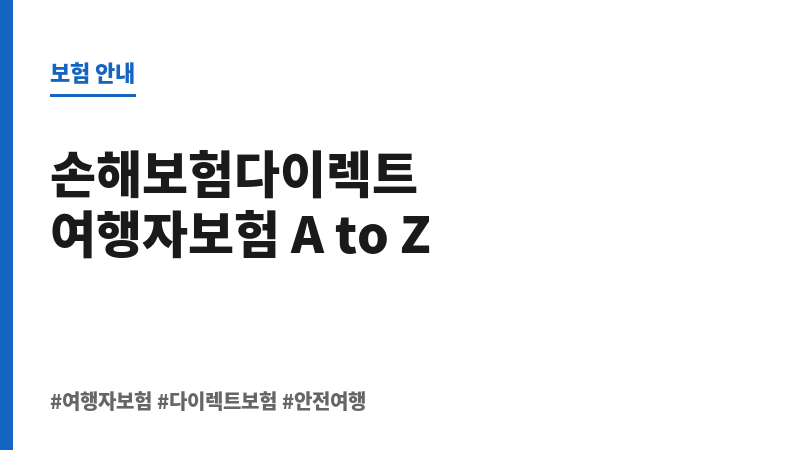 손해보험다이렉트 보조 이미지