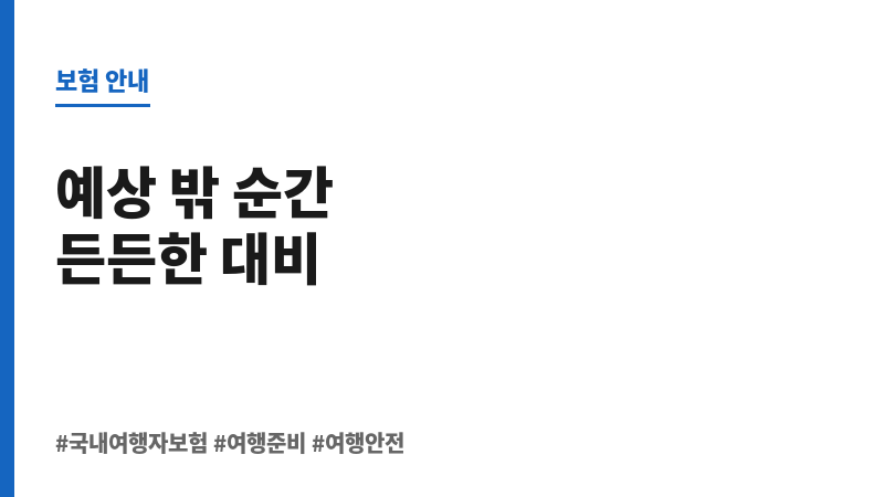 국내여행자보험가입 보조 이미지