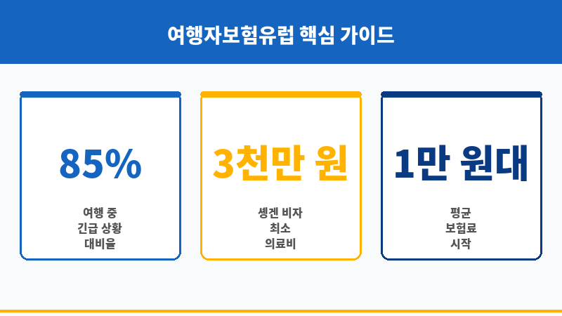 여행자보험유럽 보조 이미지