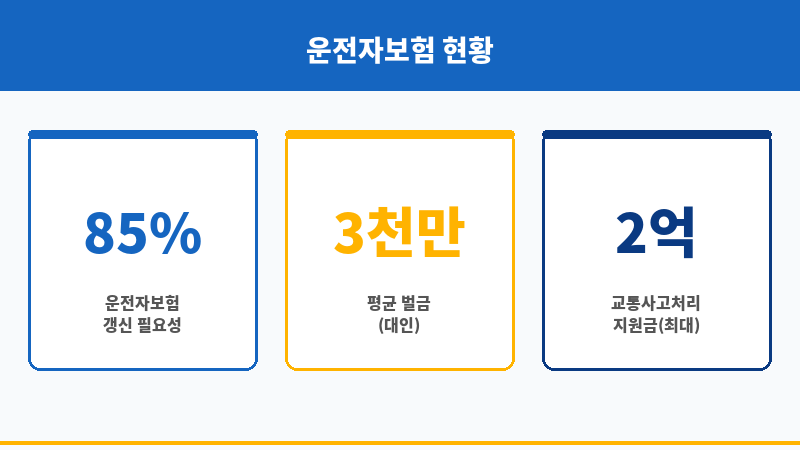 운전자보험누수 보조 이미지