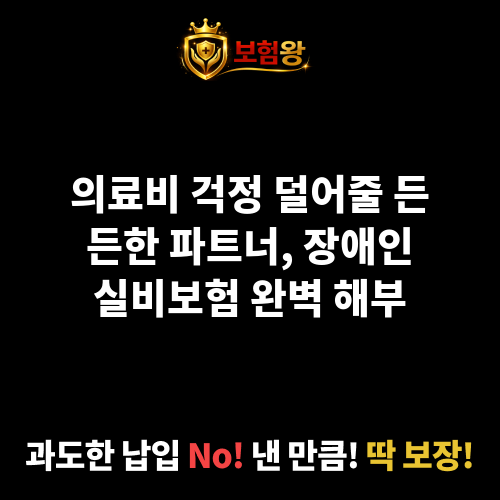 장애인실비보험