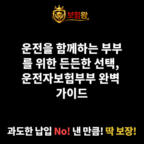 운전자보험부부