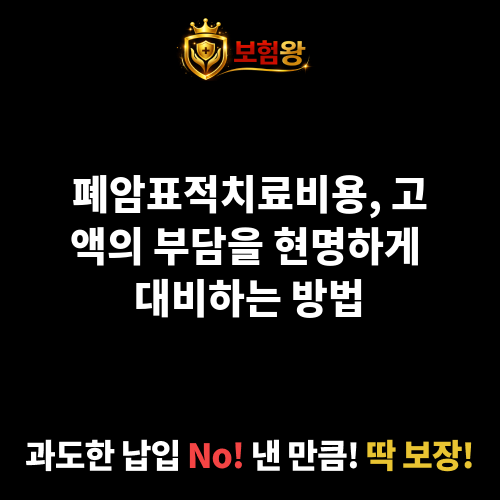 폐암표적치료비용