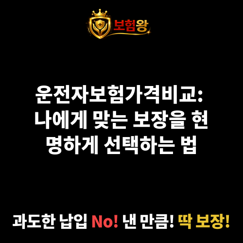 운전자보험가격비교