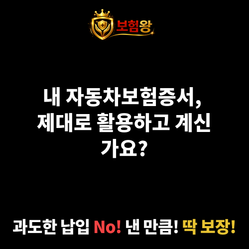 자동차보험증서