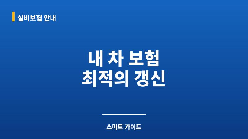 자동차보험연장 보조 이미지