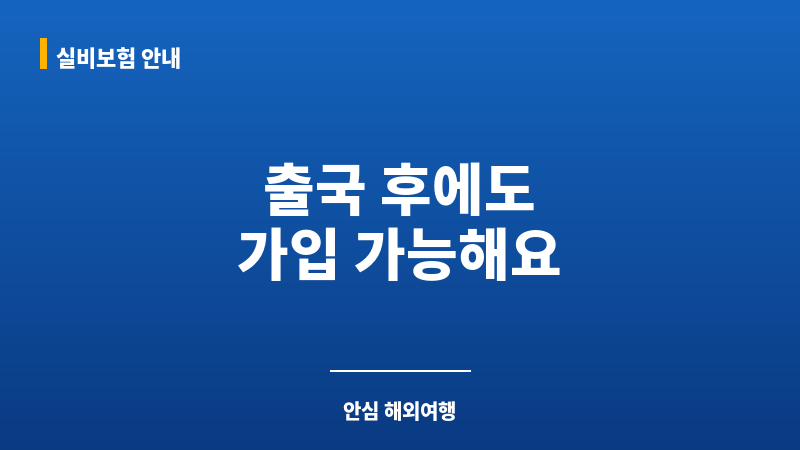 출국후여행자보험가입 보조 이미지