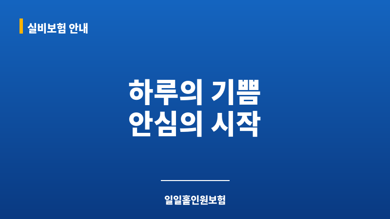일일홀인원보험 보조 이미지