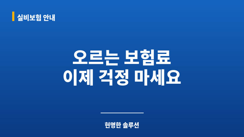 자동차보험료상승 보조 이미지