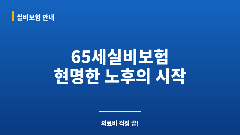 65세실비보험 보조 이미지 65세실비보험 보조 이미지