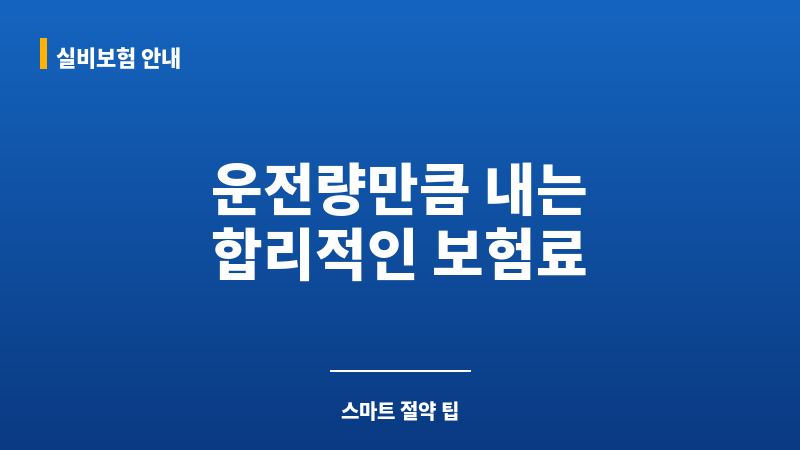 타는만큼보험 보조 이미지
