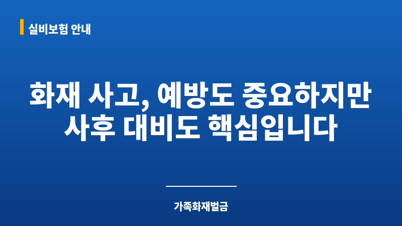 가족화재벌금 보조 이미지 가족화재벌금 보조 이미지