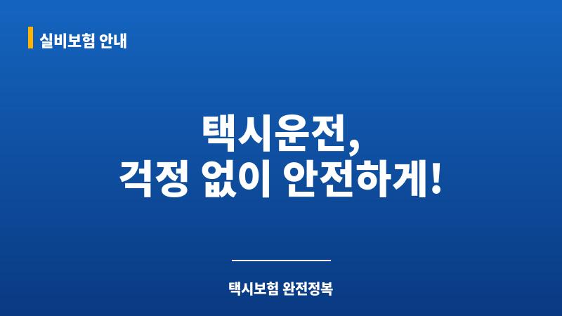 택시보험 보조 이미지 택시보험 보조 이미지