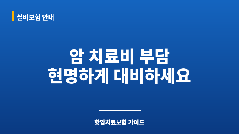 항암치료보험 보조 이미지 항암치료보험 보조 이미지
