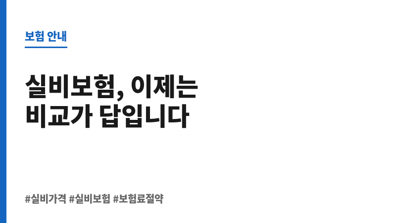 실비가격 보조 이미지